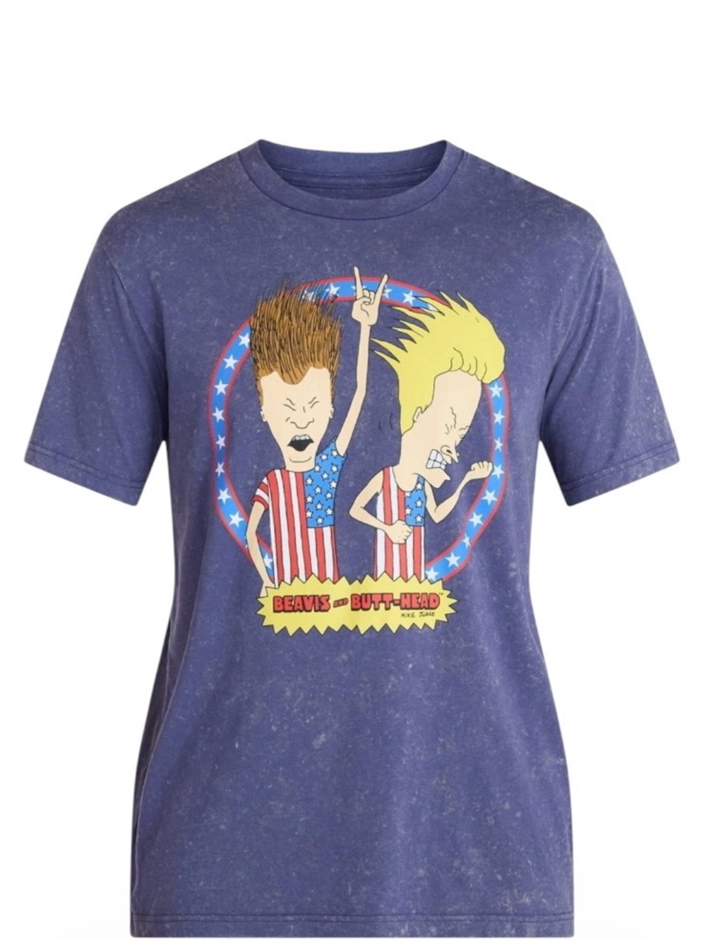 Beavis and Butt-Head Men’s Navy Graphic Tee